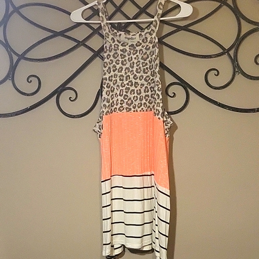 Boutique colorful tank